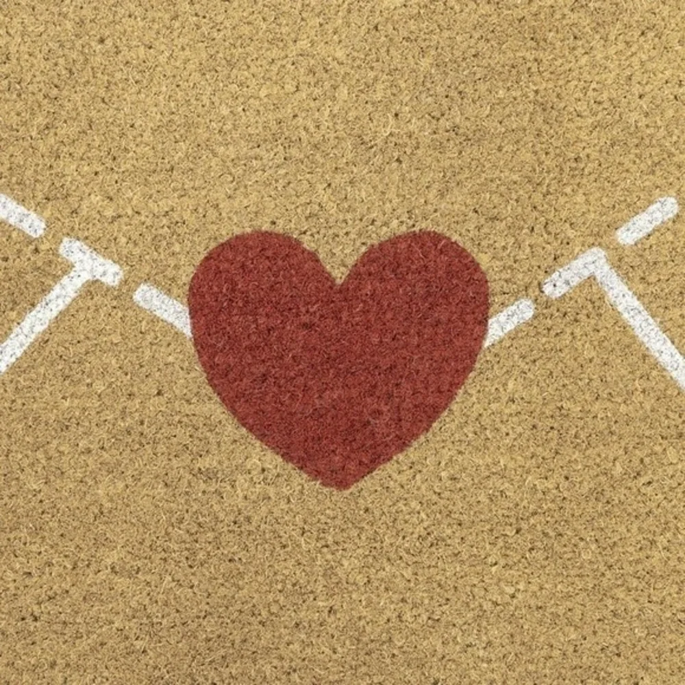 My Texas House heart envelope